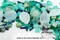 2.1oz (60 g) Mix of Unique Czech Bohemia Glass Pressed Beads, Rocailles, Opaque Turquoise Green Copper Crystal Silver, Matte and Glossy, Hand Made BCV